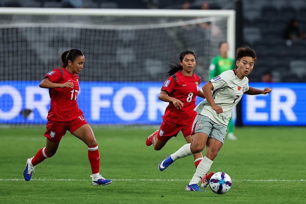 乐鱼leyu官网-进攻不力！亚洲杯首战，中国女足2比0战胜孟加拉国女足